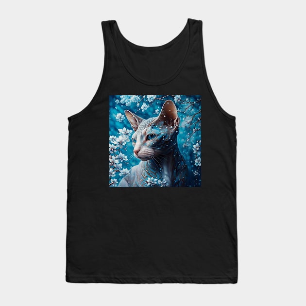 Charming Sphynx Tank Top by Enchanted Reverie